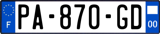 PA-870-GD