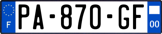 PA-870-GF