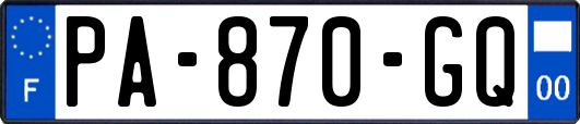PA-870-GQ