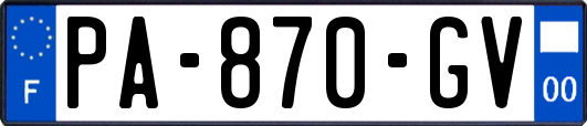 PA-870-GV