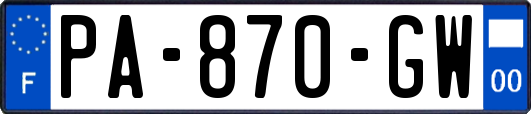 PA-870-GW