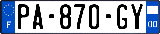 PA-870-GY