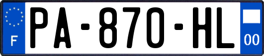 PA-870-HL
