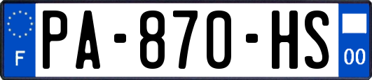 PA-870-HS
