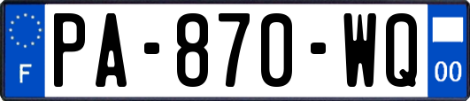 PA-870-WQ