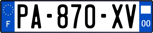 PA-870-XV
