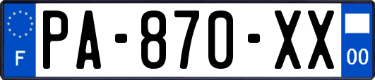 PA-870-XX