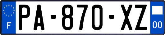 PA-870-XZ