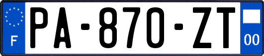 PA-870-ZT