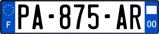PA-875-AR