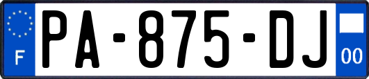 PA-875-DJ