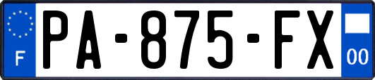 PA-875-FX