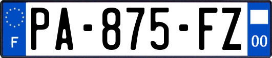PA-875-FZ