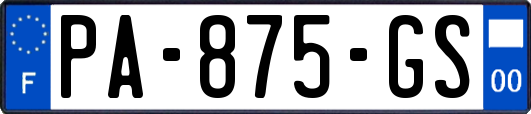 PA-875-GS