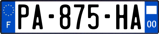 PA-875-HA
