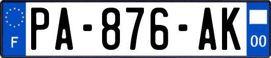PA-876-AK