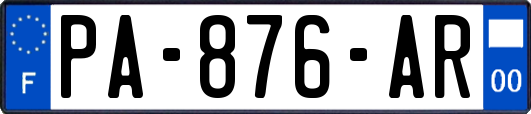 PA-876-AR