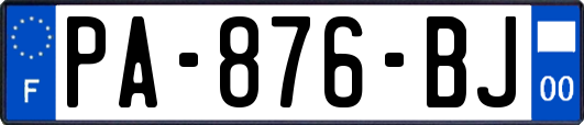 PA-876-BJ