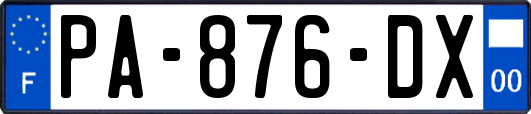 PA-876-DX