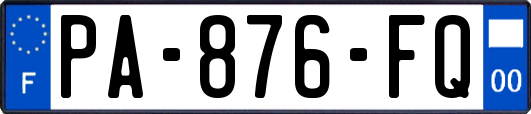PA-876-FQ