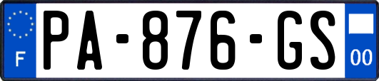 PA-876-GS