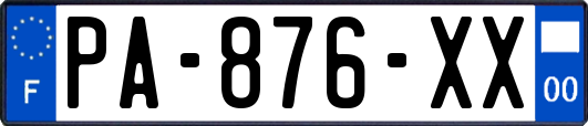 PA-876-XX