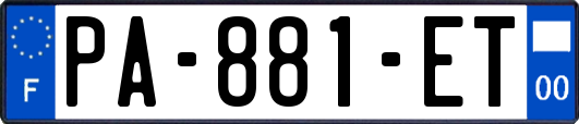 PA-881-ET