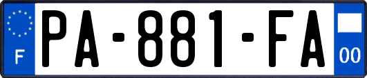 PA-881-FA