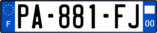 PA-881-FJ