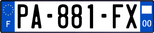PA-881-FX