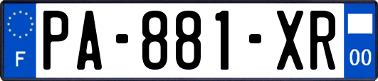 PA-881-XR