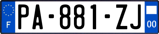 PA-881-ZJ