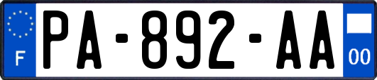 PA-892-AA