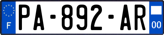 PA-892-AR