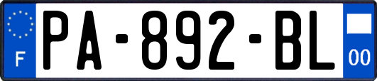 PA-892-BL