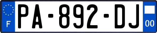 PA-892-DJ