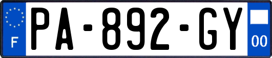 PA-892-GY