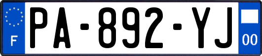 PA-892-YJ