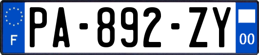 PA-892-ZY