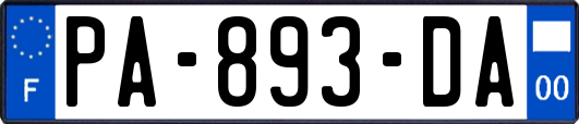 PA-893-DA
