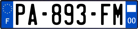 PA-893-FM