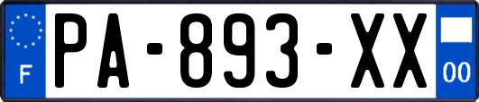 PA-893-XX