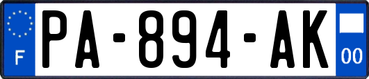 PA-894-AK