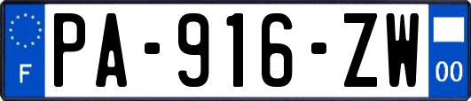 PA-916-ZW
