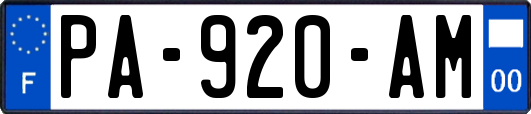 PA-920-AM