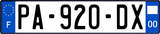 PA-920-DX