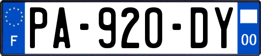 PA-920-DY