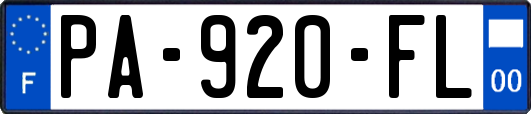 PA-920-FL