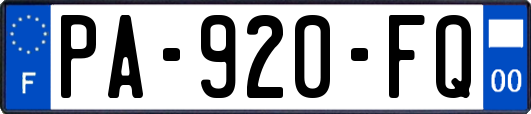 PA-920-FQ