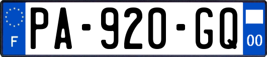 PA-920-GQ